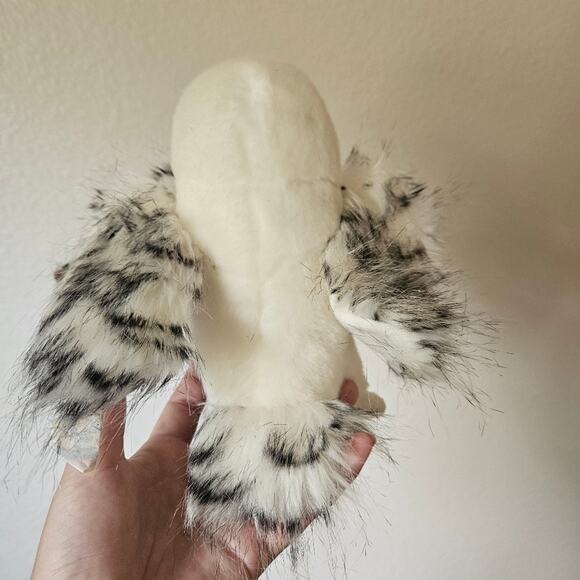 Douglas The Cuddle Toy Spotted Snow Owl Stuffed Animal Plush 11" - Picture 5 of 6